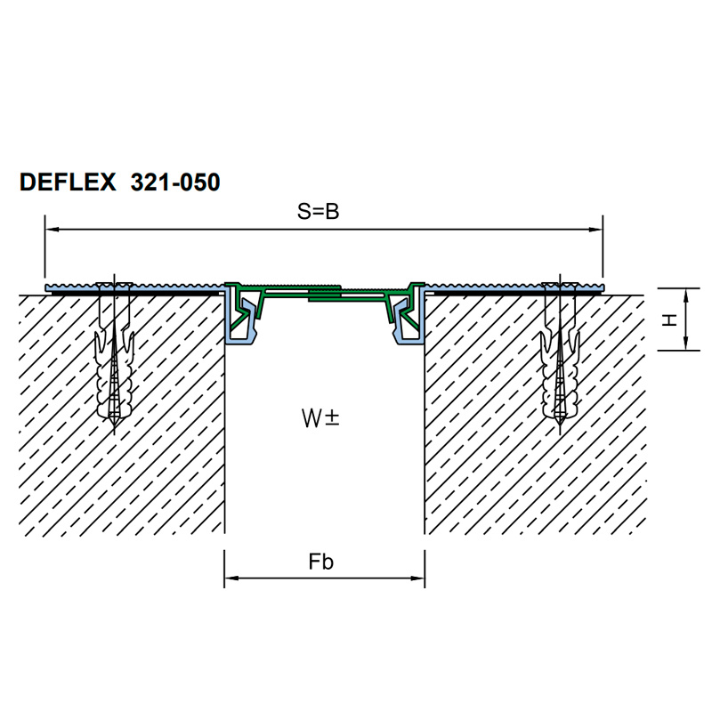 Deflex 321 50/ прямой