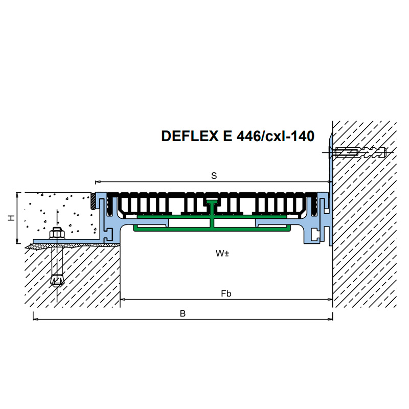 Deflex 446/cxl 170/130 угловой