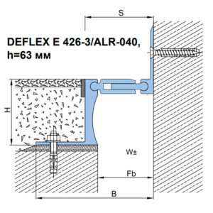Deflex 426/ALR 50/43 прямой