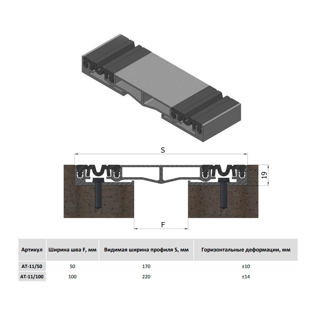 Pyramid AT-11 100/19 прямой